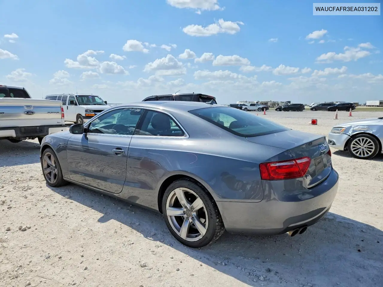 2014 Audi A5 Premium VIN: WAUCFAFR3EA031202 Lot: 58940456