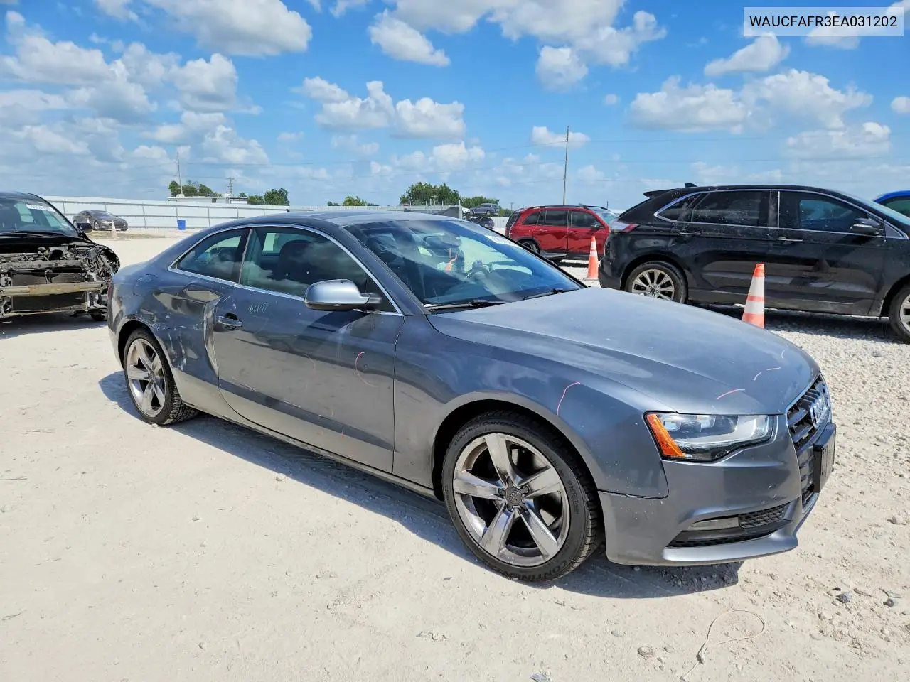 2014 Audi A5 Premium VIN: WAUCFAFR3EA031202 Lot: 58940456
