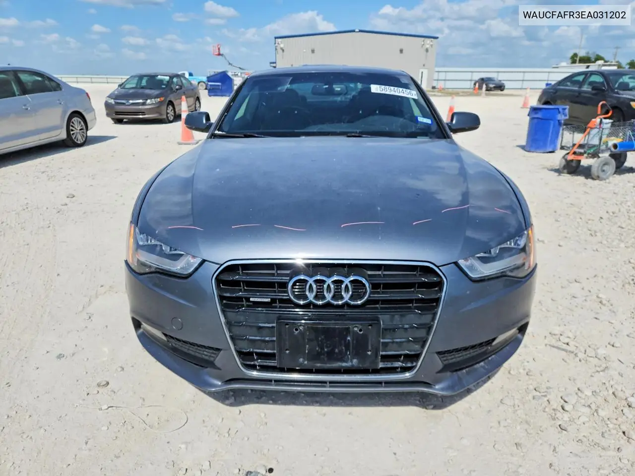 2014 Audi A5 Premium VIN: WAUCFAFR3EA031202 Lot: 58940456