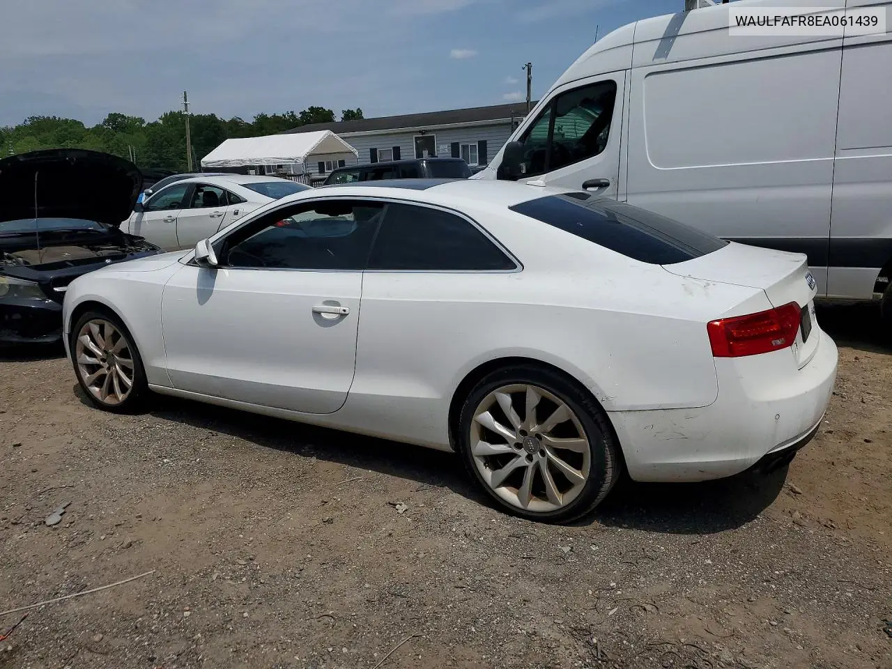 2014 Audi A5 Premium Plus VIN: WAULFAFR8EA061439 Lot: 58986636