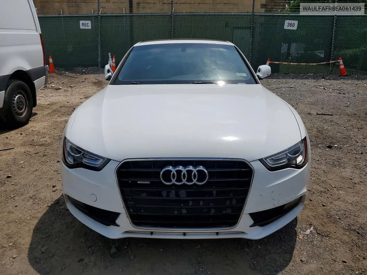 2014 Audi A5 Premium Plus VIN: WAULFAFR8EA061439 Lot: 58986636