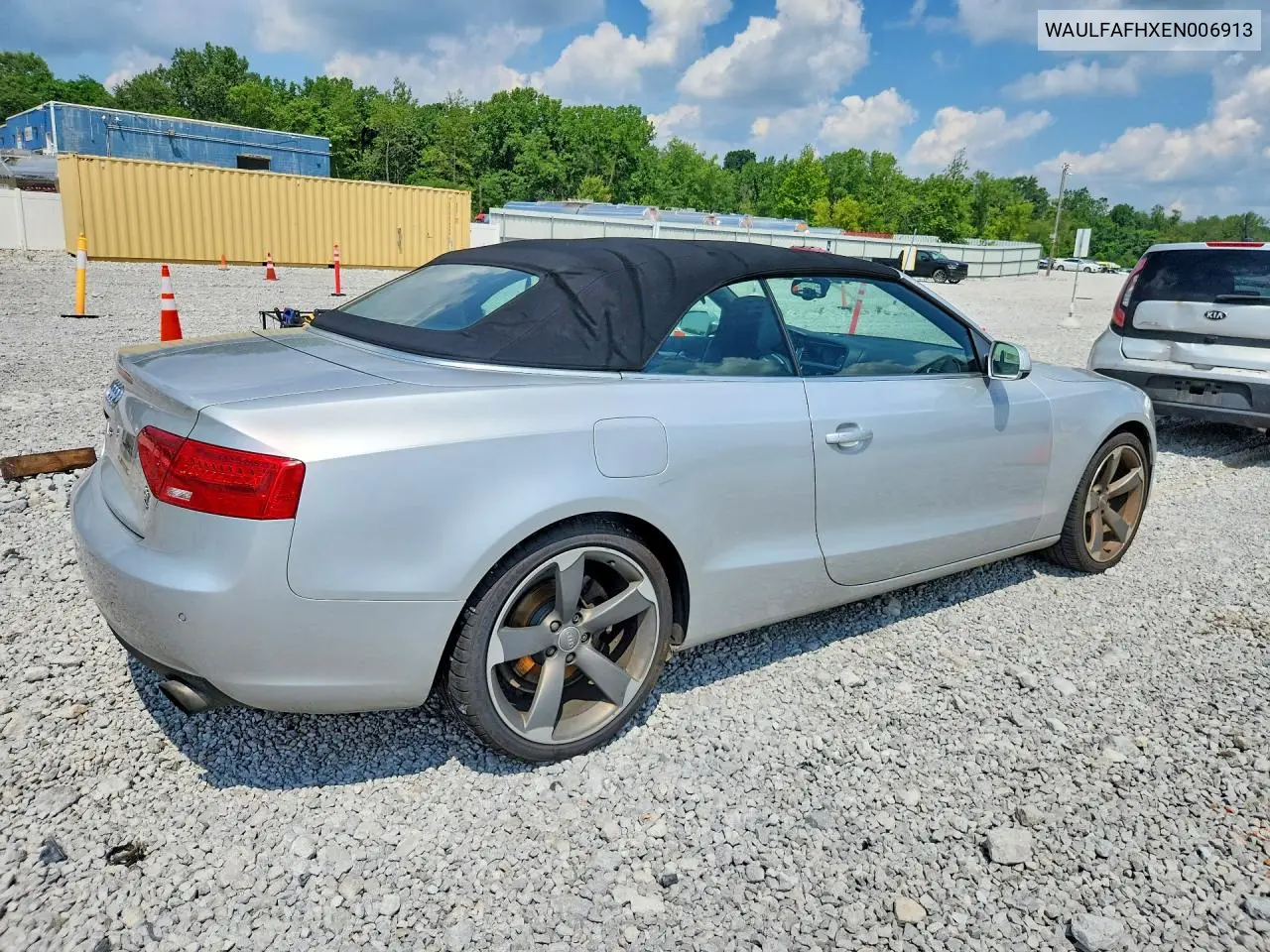 2014 Audi A5 Premium Plus VIN: WAULFAFHXEN006913 Lot: 60486186