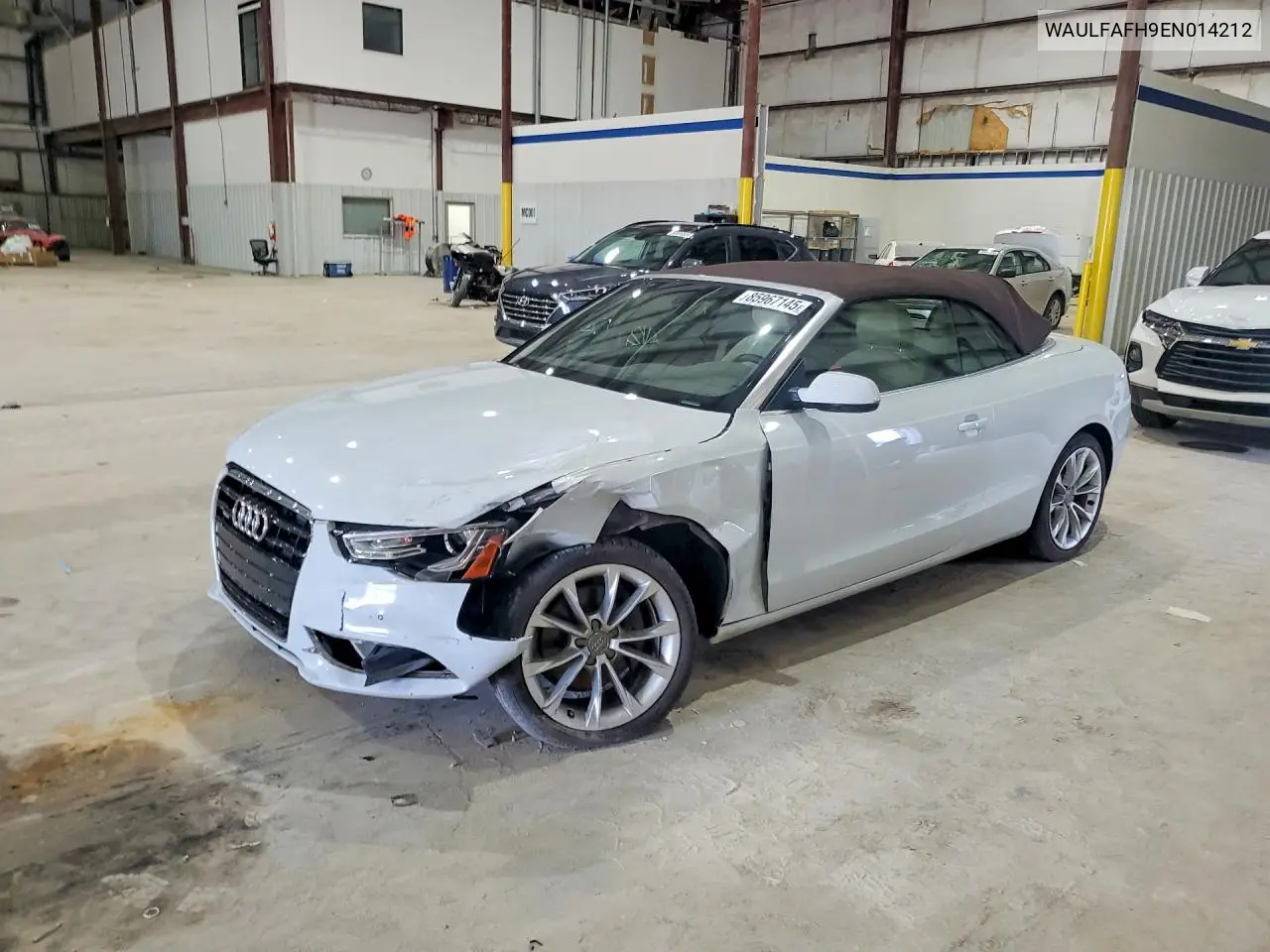 2014 Audi A5 Premium Plus VIN: WAULFAFH9EN014212 Lot: 85967145