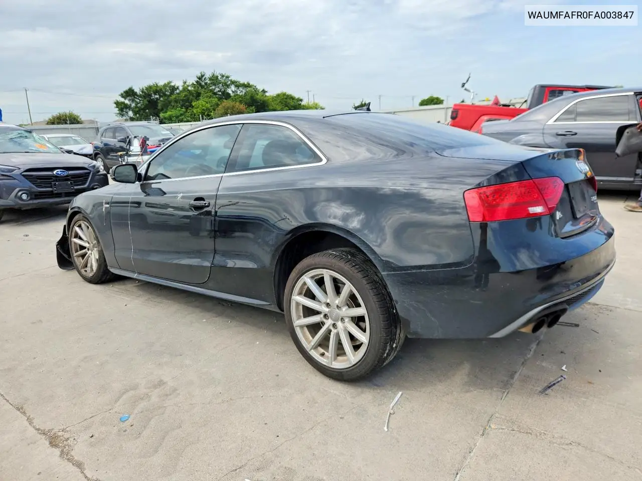 2015 Audi A5 Premium Plus VIN: WAUMFAFR0FA003847 Lot: 59660226