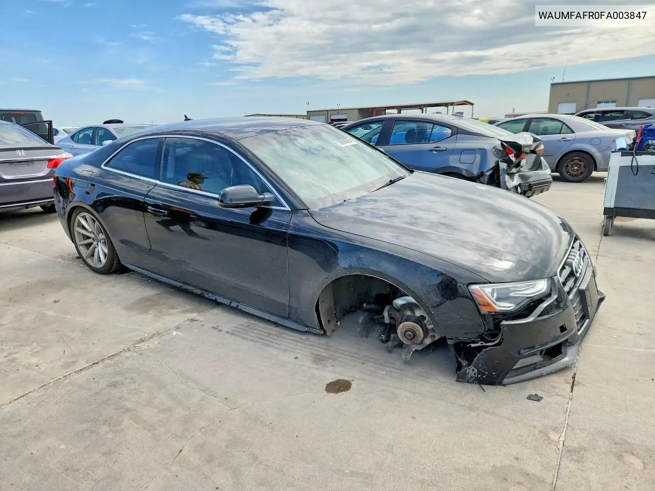 2015 Audi A5 Premium Plus VIN: WAUMFAFR0FA003847 Lot: 59660226