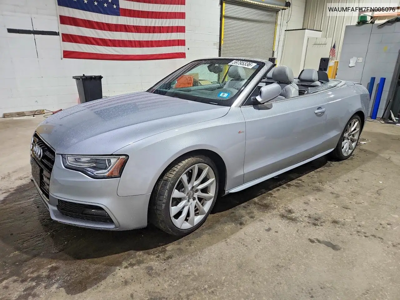 2015 Audi A5 Premium Plus VIN: WAUMFAFH7FN005076 Lot: 59795336