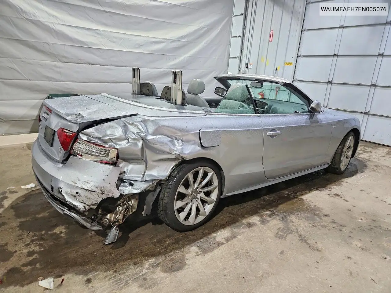 2015 Audi A5 Premium Plus VIN: WAUMFAFH7FN005076 Lot: 59795336