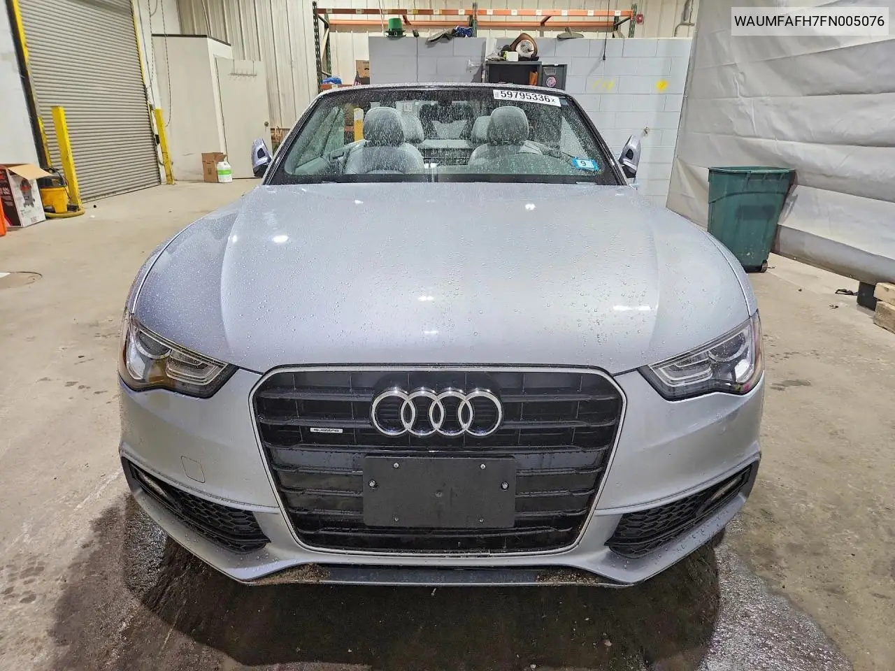 2015 Audi A5 Premium Plus VIN: WAUMFAFH7FN005076 Lot: 59795336