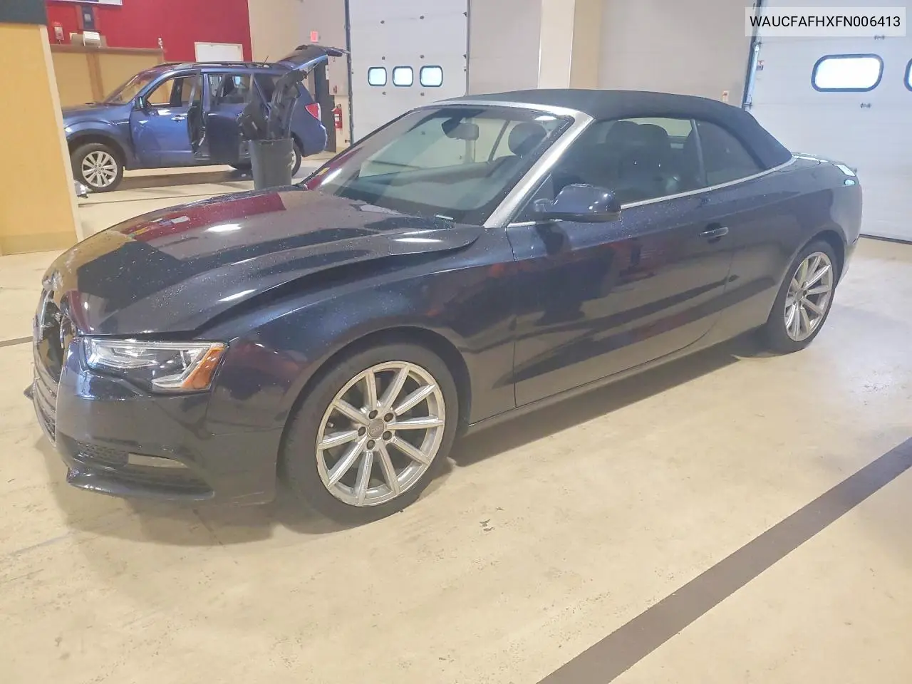 2015 Audi A5 Premium VIN: WAUCFAFHXFN006413 Lot: 59861076