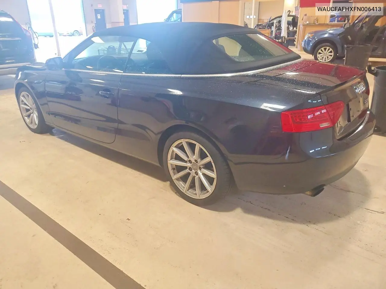 2015 Audi A5 Premium VIN: WAUCFAFHXFN006413 Lot: 59861076