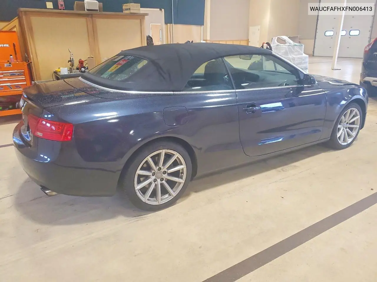 2015 Audi A5 Premium VIN: WAUCFAFHXFN006413 Lot: 59861076