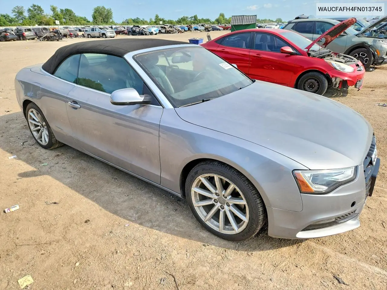 2015 Audi A5 Premium VIN: WAUCFAFH4FN013745 Lot: 61210586