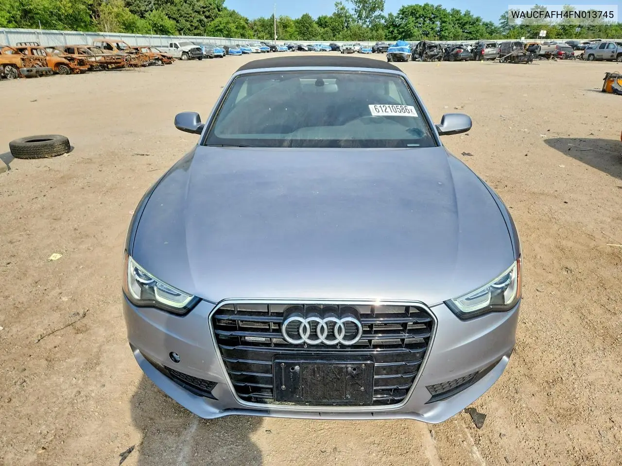 2015 Audi A5 Premium VIN: WAUCFAFH4FN013745 Lot: 61210586