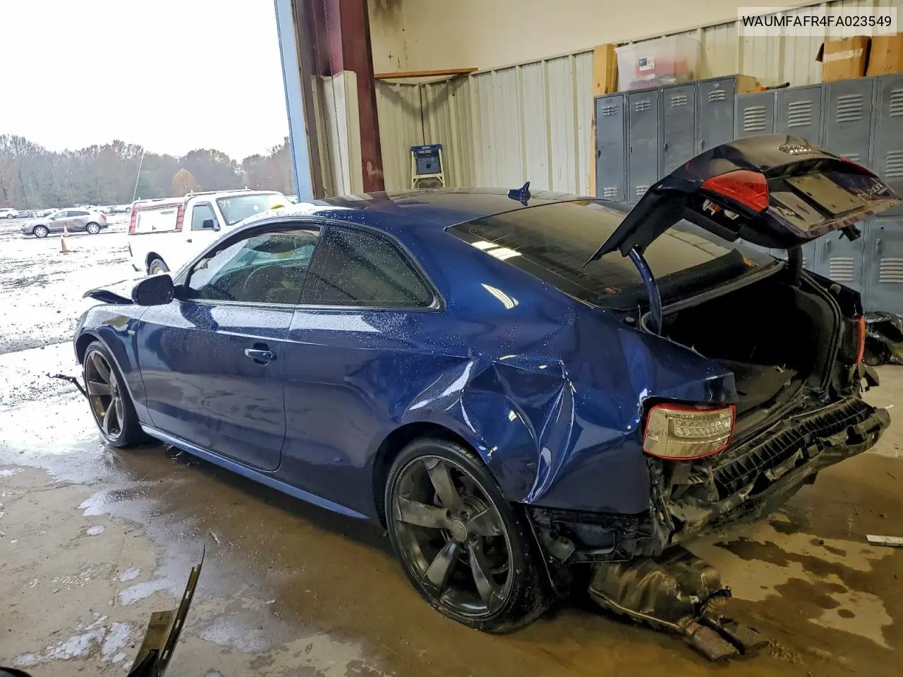 2015 Audi A5 Premium Plus VIN: WAUMFAFR4FA023549 Lot: 97514625