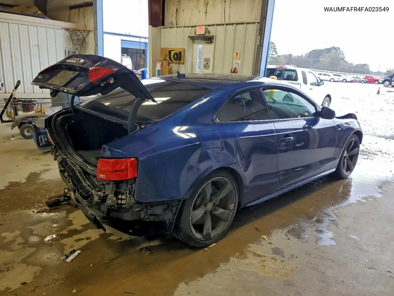2015 Audi A5 Premium Plus VIN: WAUMFAFR4FA023549 Lot: 97514625