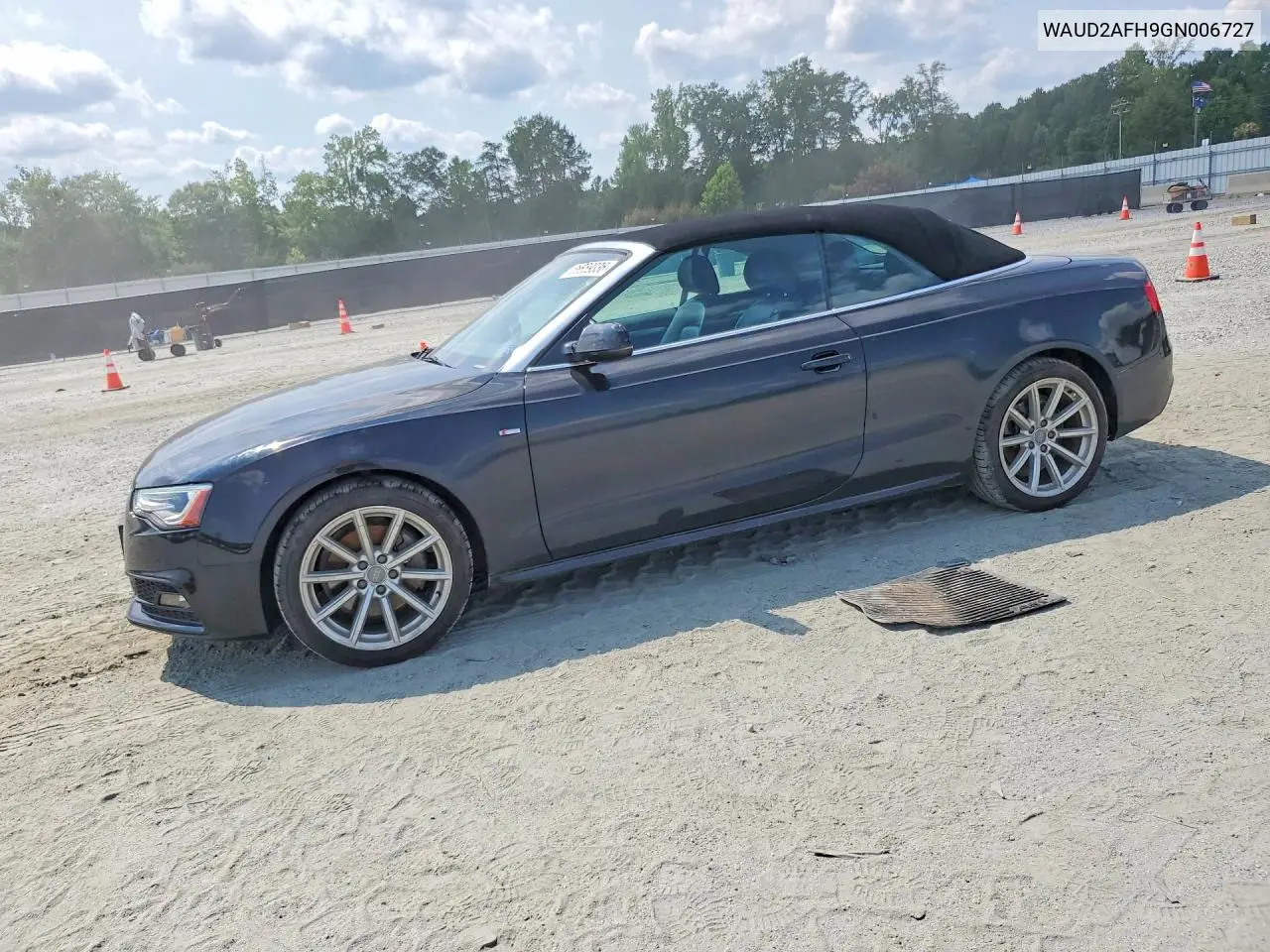 2016 Audi A5 Premium Plus S-Line VIN: WAUD2AFH9GN006727 Lot: 56659336
