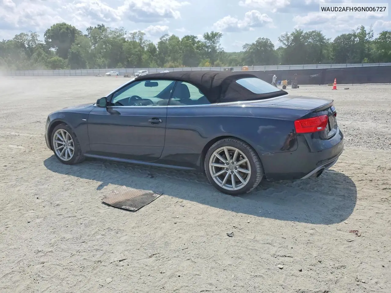 2016 Audi A5 Premium Plus S-Line VIN: WAUD2AFH9GN006727 Lot: 56659336