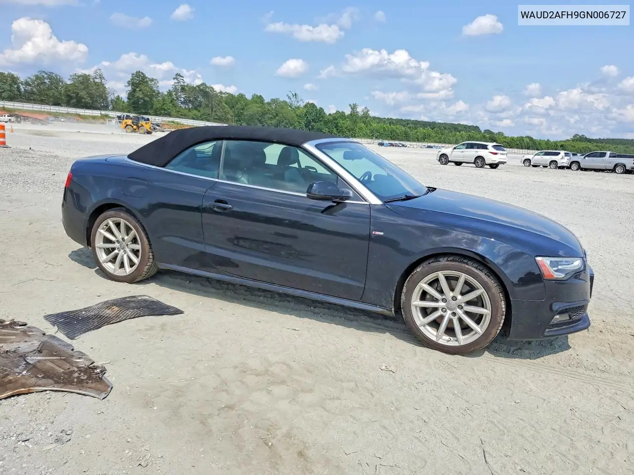 2016 Audi A5 Premium Plus S-Line VIN: WAUD2AFH9GN006727 Lot: 56659336