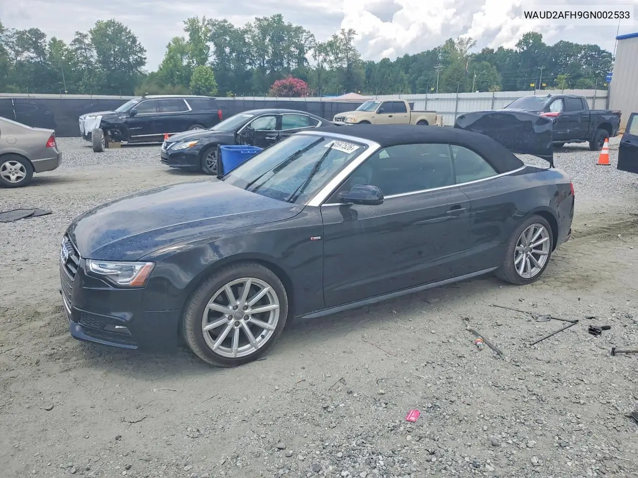 2016 Audi A5 Premium Plus S-Line VIN: WAUD2AFH9GN002533 Lot: 60597526