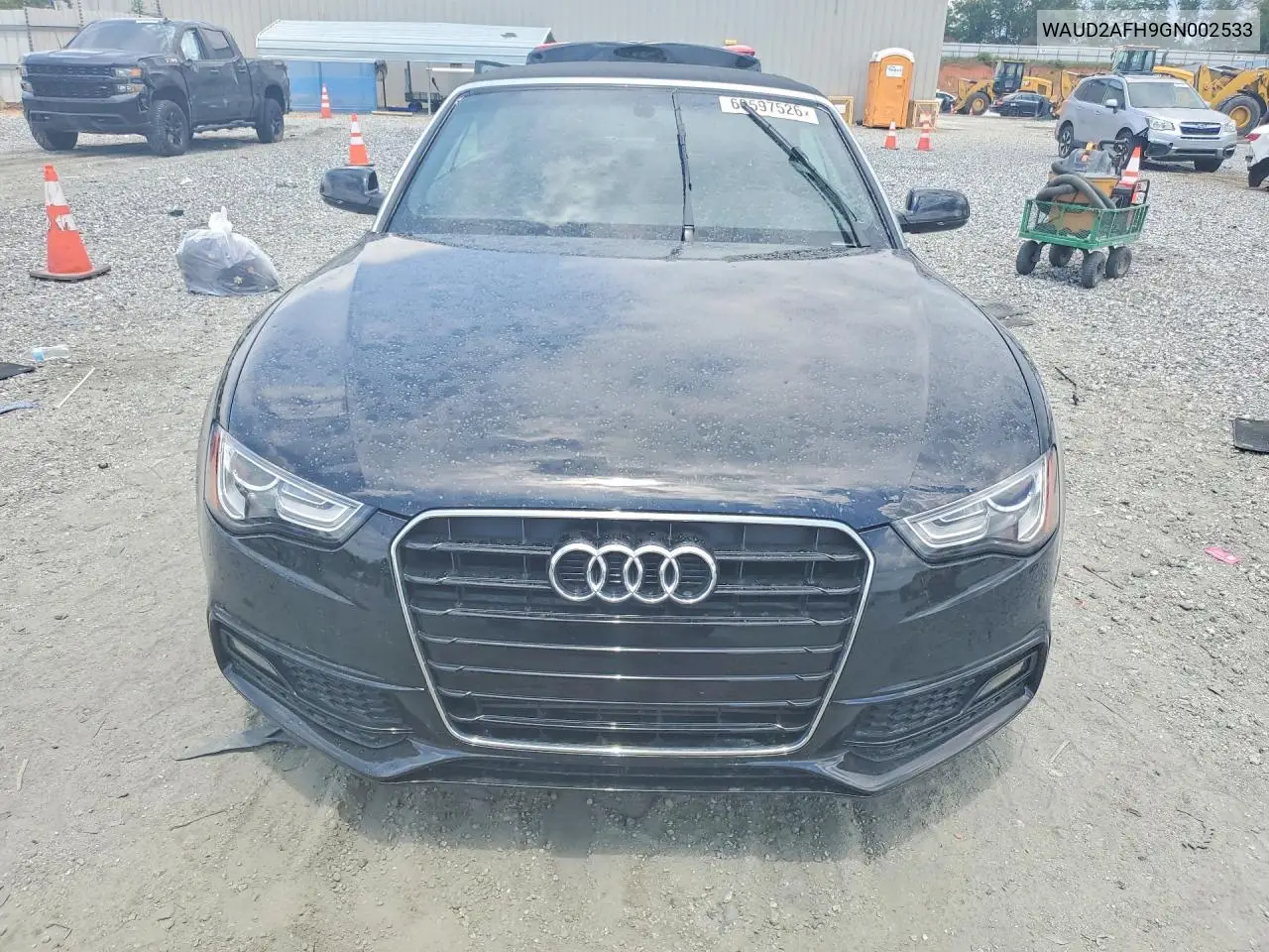 2016 Audi A5 Premium Plus S-Line VIN: WAUD2AFH9GN002533 Lot: 60597526