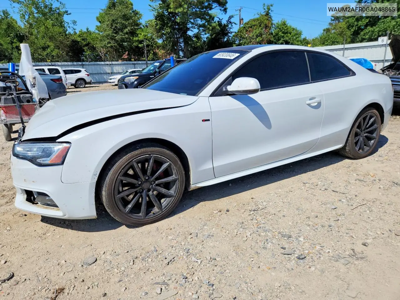 2016 Audi A5 Premium Plus S-Line VIN: WAUM2AFR0GA048865 Lot: 60920846