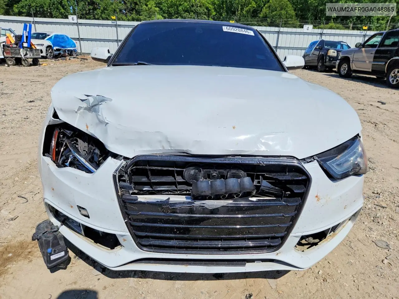 2016 Audi A5 Premium Plus S-Line VIN: WAUM2AFR0GA048865 Lot: 60920846