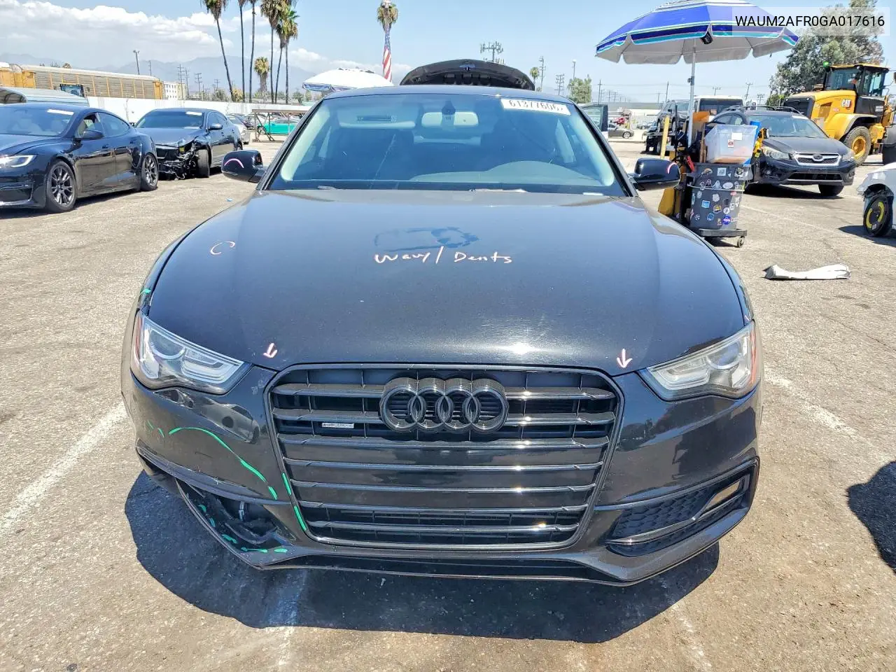 2016 Audi A5 Premium Plus S-Line VIN: WAUM2AFR0GA017616 Lot: 61377606