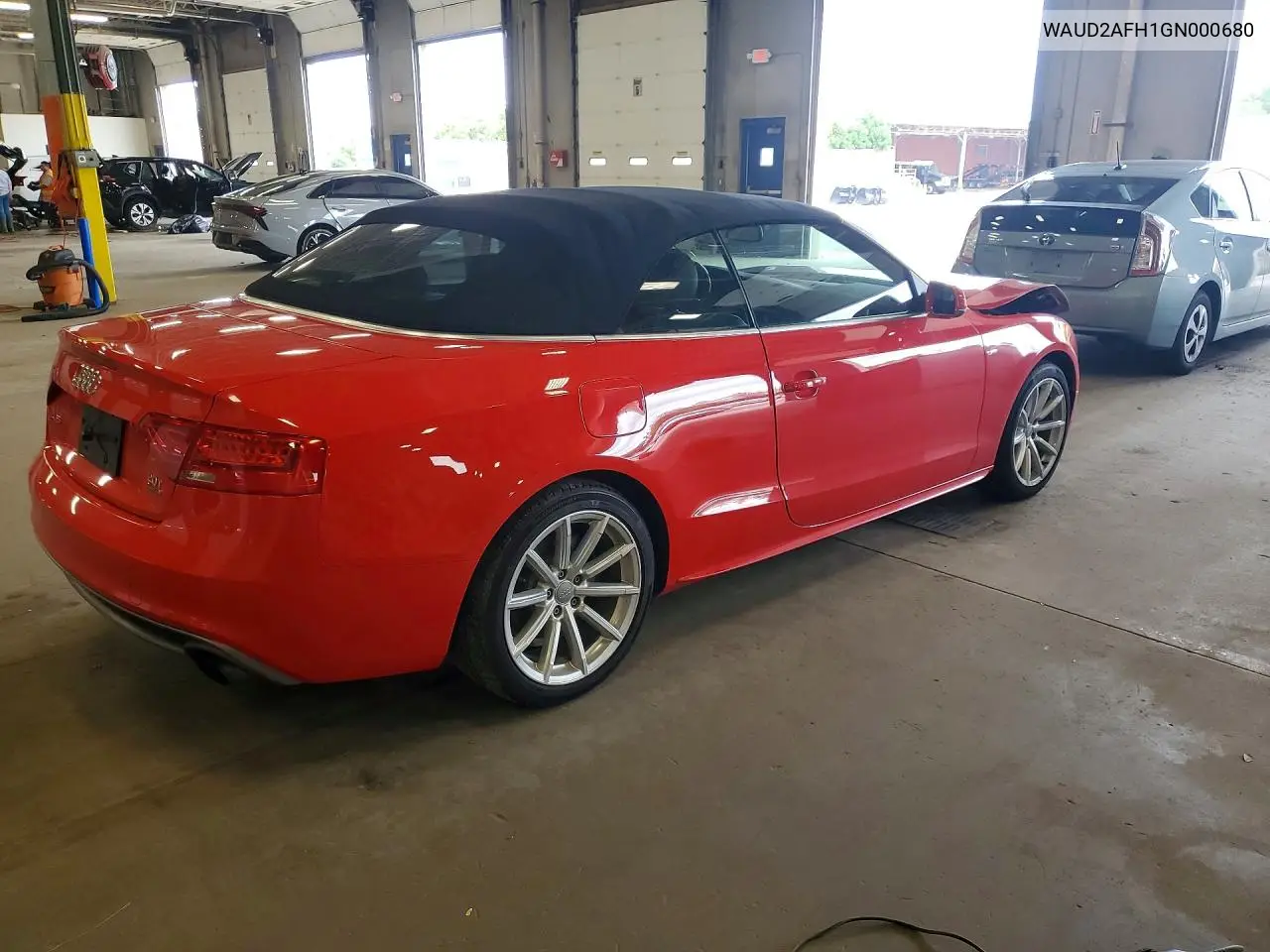 2016 Audi A5 Premium Plus S-Line VIN: WAUD2AFH1GN000680 Lot: 85982105