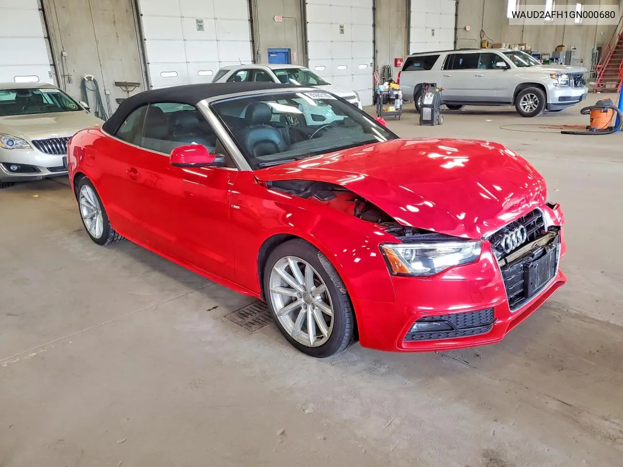 2016 Audi A5 Premium Plus S-Line VIN: WAUD2AFH1GN000680 Lot: 85982105