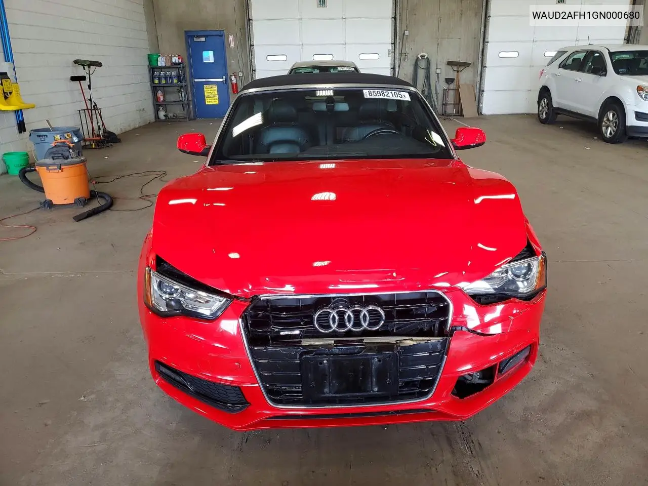 2016 Audi A5 Premium Plus S-Line VIN: WAUD2AFH1GN000680 Lot: 85982105