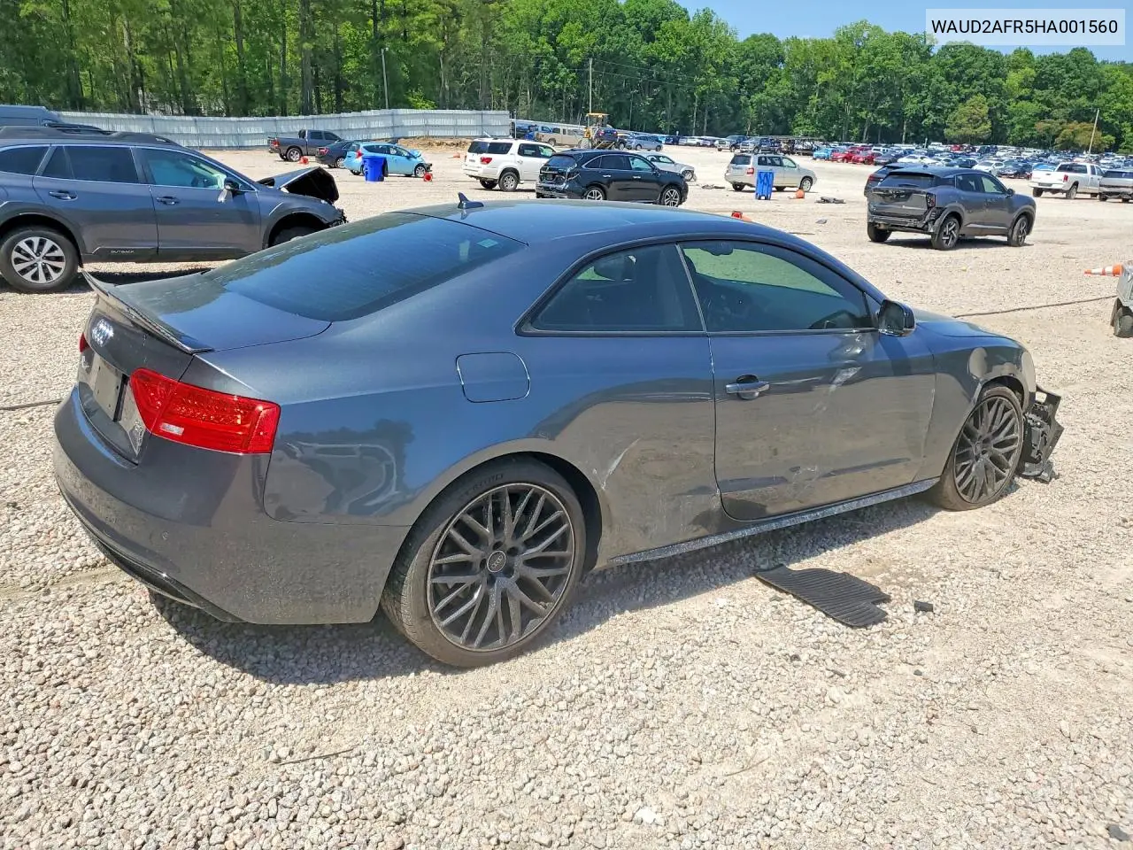 WAUD2AFR5HA001560 2017 Audi A5 Sport