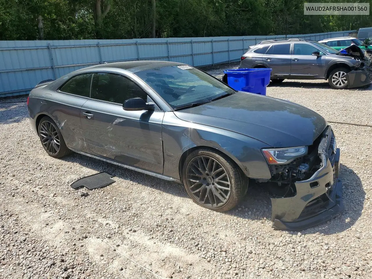 WAUD2AFR5HA001560 2017 Audi A5 Sport