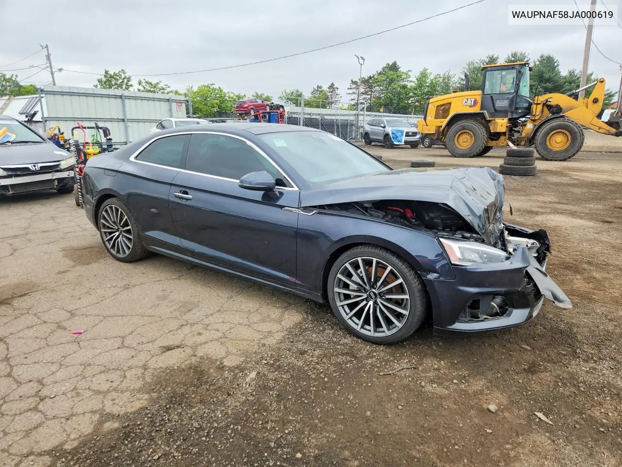 2018 Audi A5 Premium Plus VIN: WAUPNAF58JA000619 Lot: 57139076