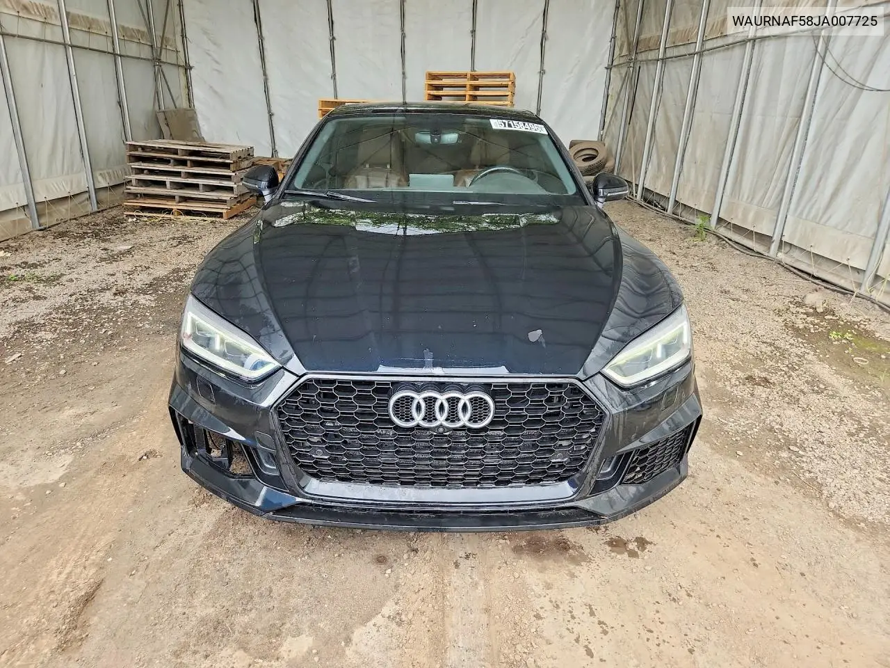 2018 Audi A5 Prestige VIN: WAURNAF58JA007725 Lot: 57158496