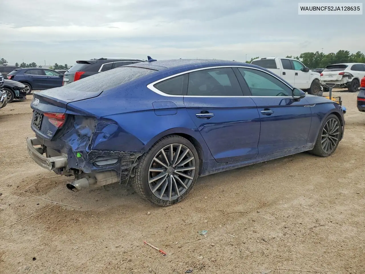 2018 Audi A5 Premium Plus VIN: WAUBNCF52JA128635 Lot: 57535706