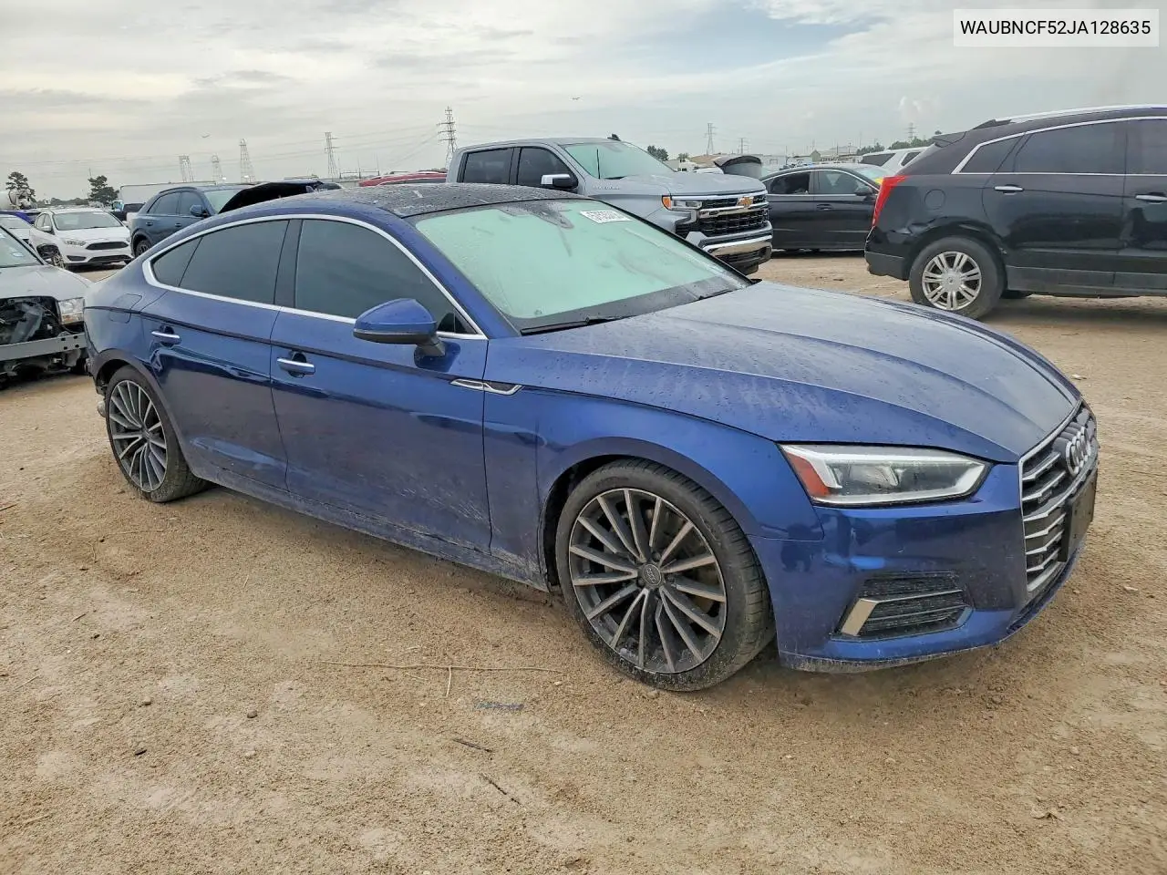 2018 Audi A5 Premium Plus VIN: WAUBNCF52JA128635 Lot: 57535706
