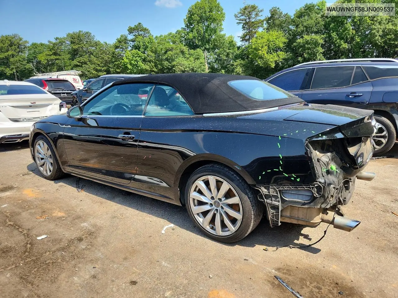 2018 Audi A5 Premium VIN: WAUWNGF58JN009537 Lot: 58120206