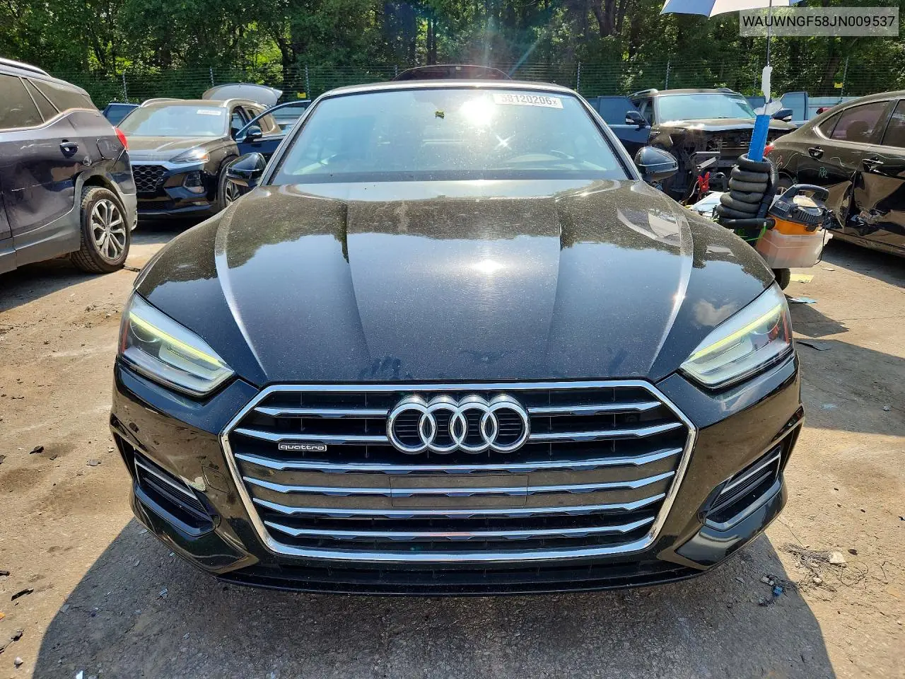 2018 Audi A5 Premium VIN: WAUWNGF58JN009537 Lot: 58120206