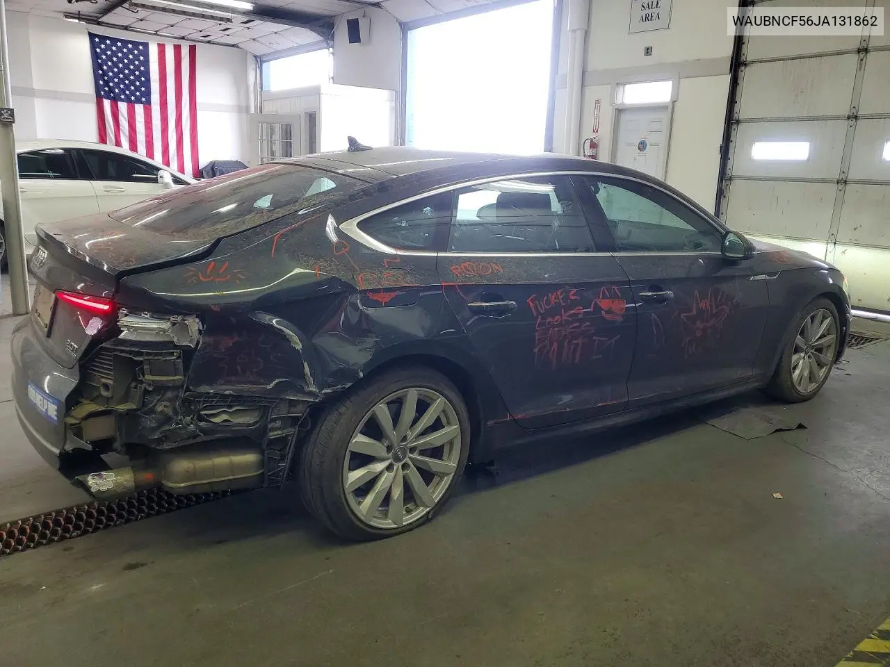 2018 Audi A5 Premium Plus VIN: WAUBNCF56JA131862 Lot: 58152316