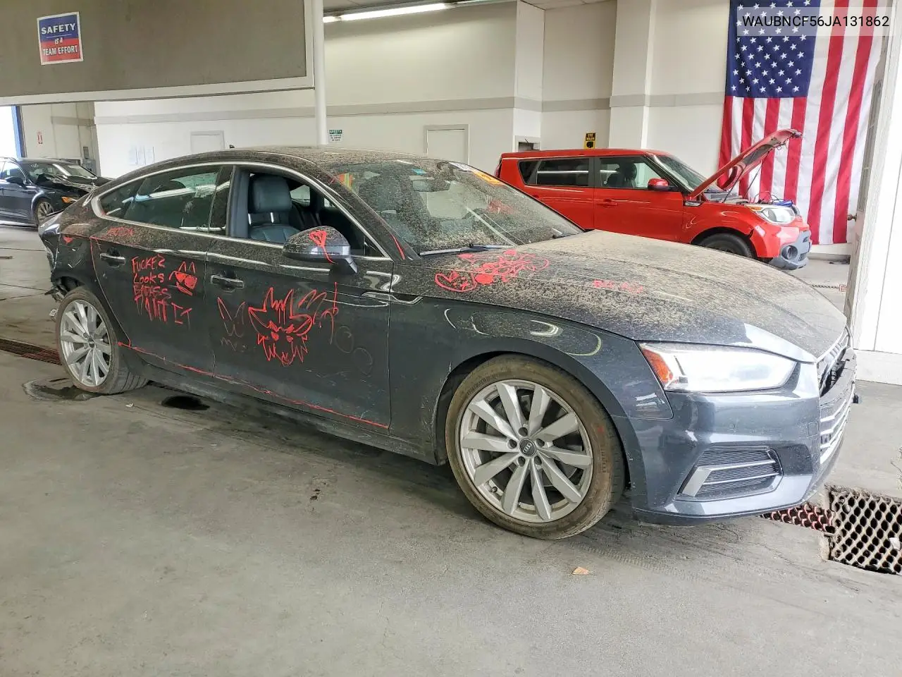 2018 Audi A5 Premium Plus VIN: WAUBNCF56JA131862 Lot: 58152316