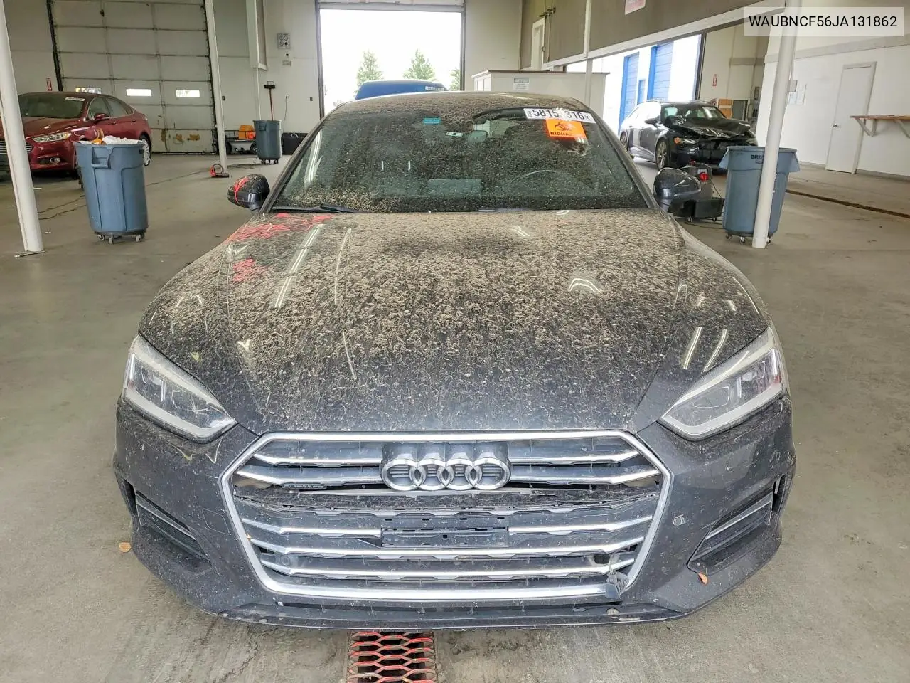 2018 Audi A5 Premium Plus VIN: WAUBNCF56JA131862 Lot: 58152316