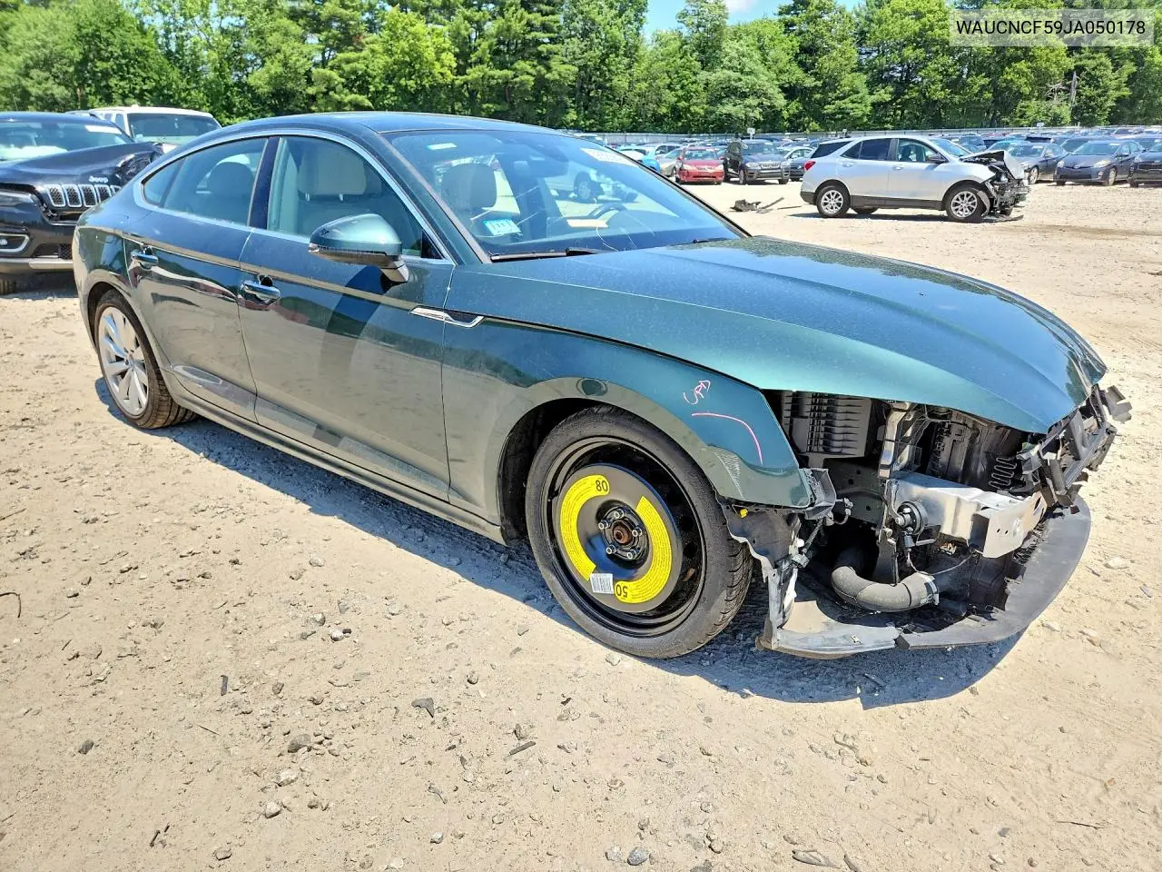 2018 Audi A5 Prestige VIN: WAUCNCF59JA050178 Lot: 58685896