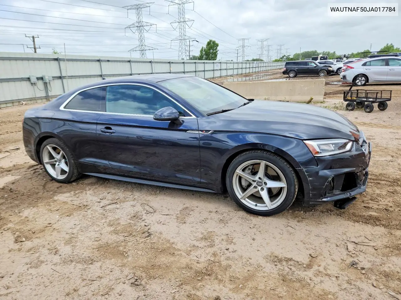 2018 Audi A5 Premium Plus S-Line VIN: WAUTNAF50JA017784 Lot: 58767196