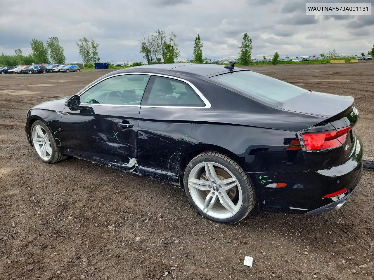 2018 Audi A5 Premium Plus S-Line VIN: WAUTNAF57JA001131 Lot: 59058316