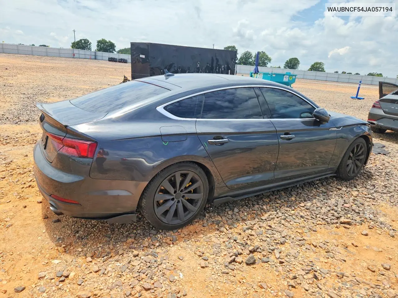 2018 Audi A5 Premium Plus VIN: WAUBNCF54JA057194 Lot: 59622436