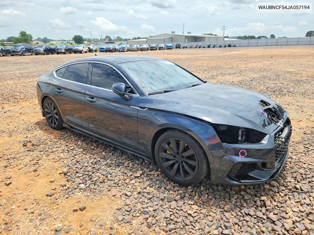 2018 Audi A5 Premium Plus VIN: WAUBNCF54JA057194 Lot: 59622436