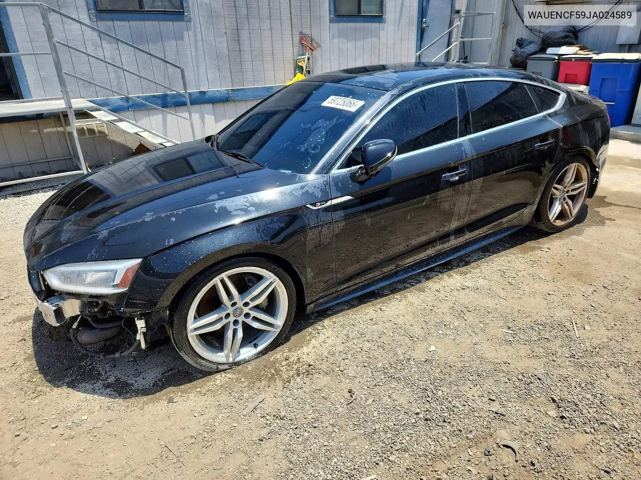 2018 Audi A5 Premium Plus S-Line VIN: WAUENCF59JA024589 Lot: 59725066