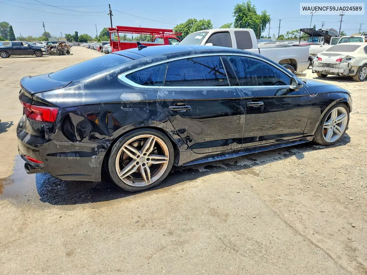 2018 Audi A5 Premium Plus S-Line VIN: WAUENCF59JA024589 Lot: 59725066