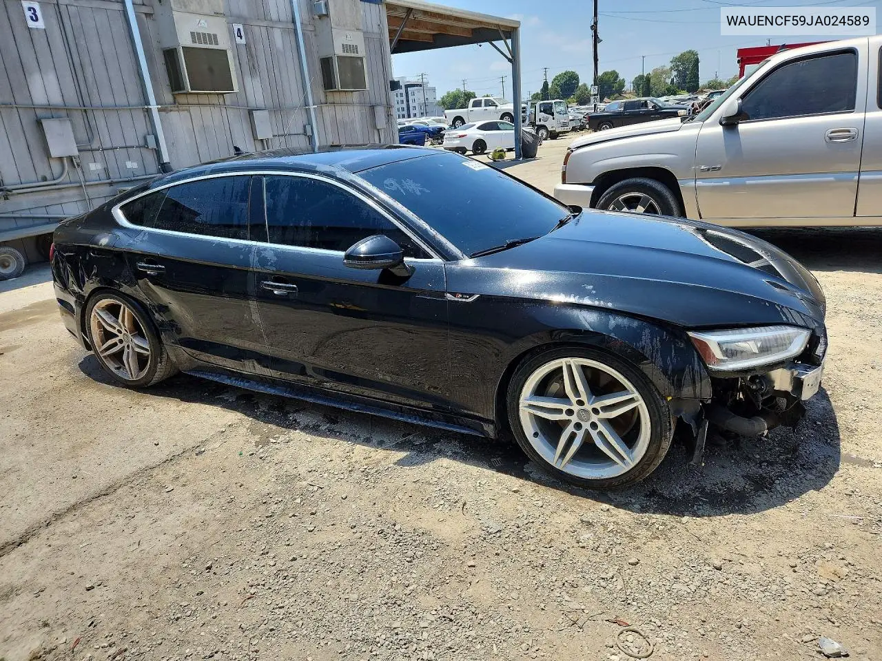 2018 Audi A5 Premium Plus S-Line VIN: WAUENCF59JA024589 Lot: 59725066