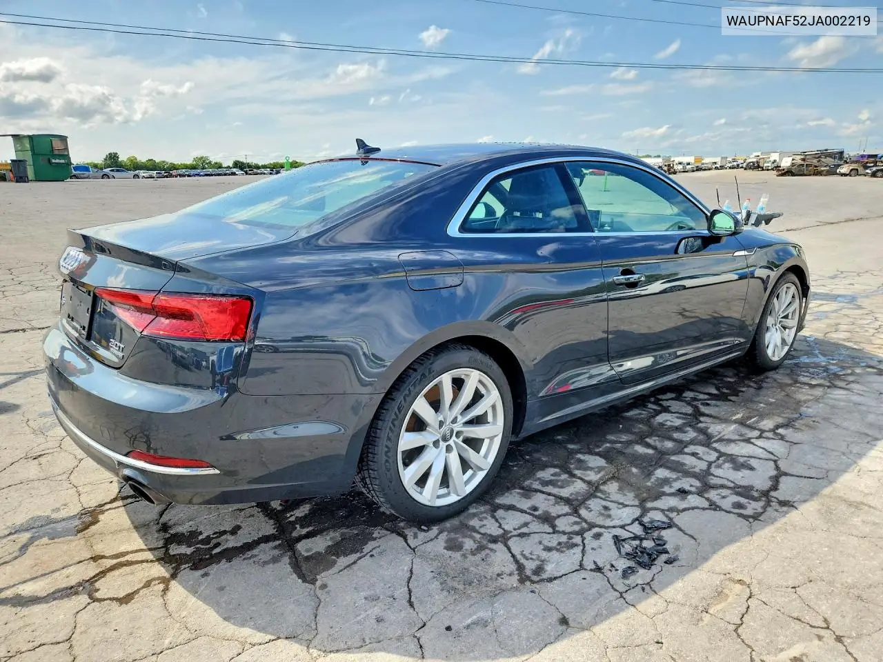 2018 Audi A5 Premium Plus VIN: WAUPNAF52JA002219 Lot: 60027666